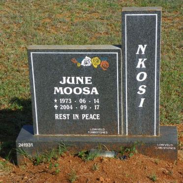 NKOSI June Moosa 1973-2004