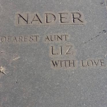 NADER Liz