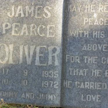 OLIVER James Pearce 1935-1972