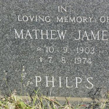 PHILPS Mathew James 1903-1974