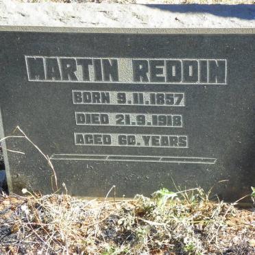 REDDIN Martin 1857-1918