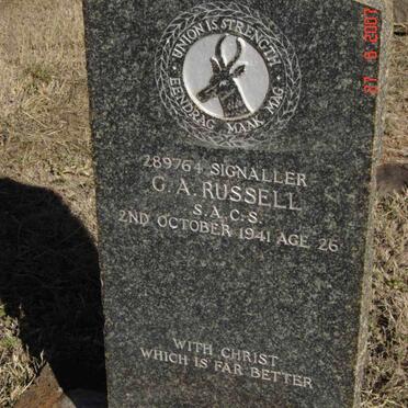 RUSSELL G.A. -1941