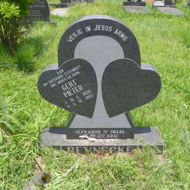 REYNEKE Gert Pieter 1935-1993