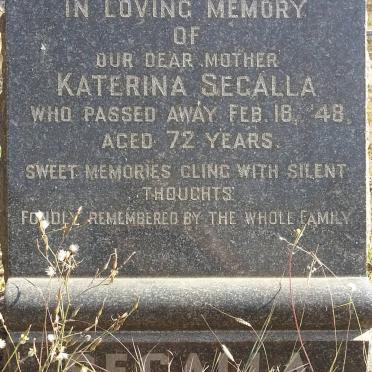 SEGALLA Katerina -1948