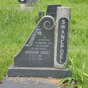 SWANEPOEL Adriaan Adolf 1959-1992