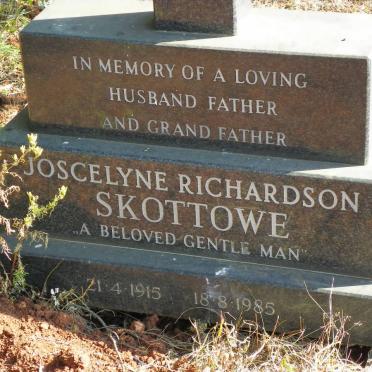 SKOTTOWE Joscelyne Richardson 1915-1985