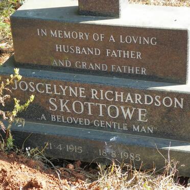 SKOTTOWE Joscelyne Richardson 1915-1985