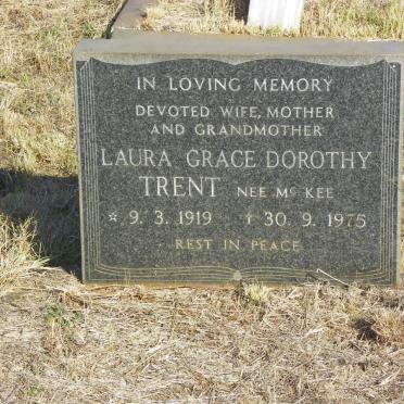 TRENT Laura Grace Dorothy nee McKEE 1919-1975