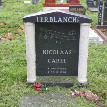 TERBLANCHE Nicolaas Carel 1963-1998