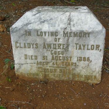 TAYLOR Gladys Awdrey -1886