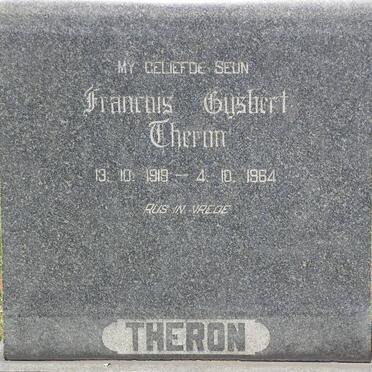 THERON Francois Gysbert 1919-1964