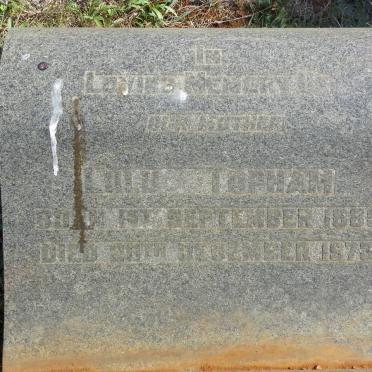 TOPHAM Lulu 1889-1973