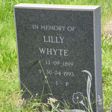 WHYTE Lilly 1899-1993