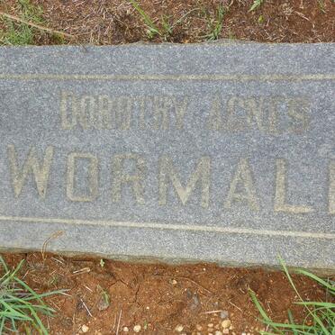 WORMALD Dorothy Agnes