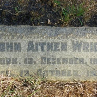 WRIGHT John Aitken 1877-1955