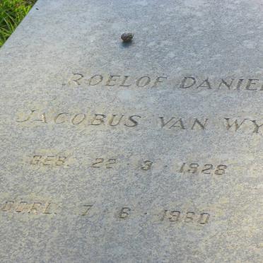 WYK Roelof Daniel Jacobus, van 1928-1960