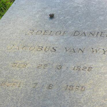 WYK Roelof Daniel Jacobus, van 1928-1960