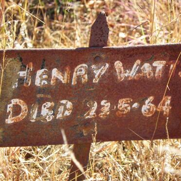 WATTS Henry -1964