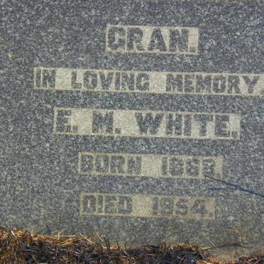 WHITE E.M. 1868-1954