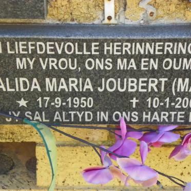 JOUBERT Alida Maria 1950-2000