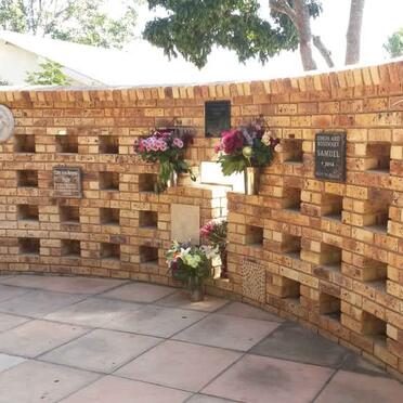 Mpumalanga, BARBERTON, Anglican Church, Memorial wall