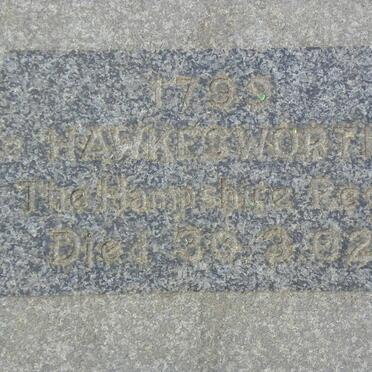 HAWKESWORTH W. -1902