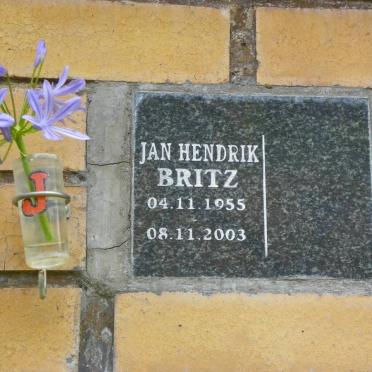 BRITZ Jan Hendrik 1955-2003