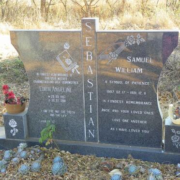 SEBASTIAN Samuel William 1907-1981 &amp; Edith Angeline 1907-1988