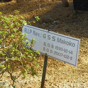 MAKOKO G.S.S 1938-2007
