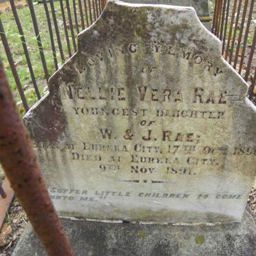RAE Nellie Vera 1891-1891