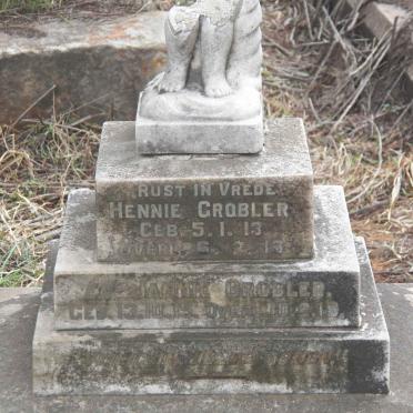 GROBLER Hennie 1913-1913 :: GROBLER Jannie 1915-1918