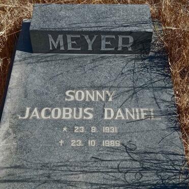 MEYER Jacobus Daniel 1931-1989 