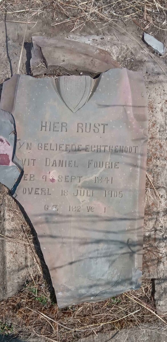 FOURIE Davit Daniel 1841-1905