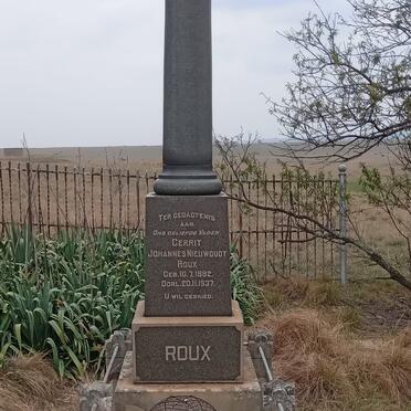 ROUX Gerrit Johannes Nieuwoudt 1882-1937_1
