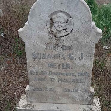 MEYER Susanna S.J. 1913-1922