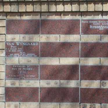 5. Memorial wall