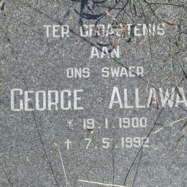 ALLAWAY George 1900-1992