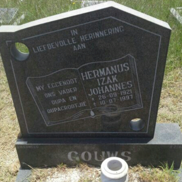 GOUWS Hermanus Izak Johannes 1921-1997