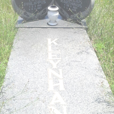 KLEYNHANS Louis Philippus 1915-1987 :: Cornelius Marthinus 1920-1990