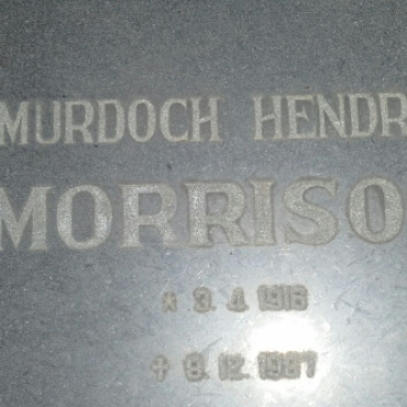 MORRISON Murdock Hendrik 1916-1987