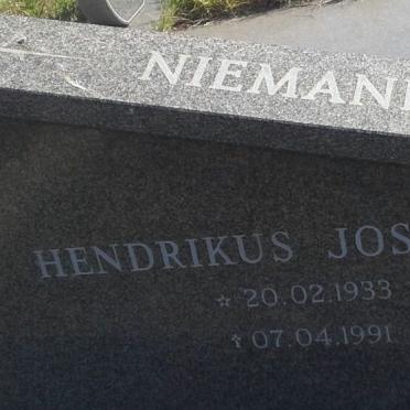 NIEMANN Hendrikus Josephus 1933-1991