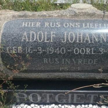 POTGIETER Adolf Johannes 1940-1980