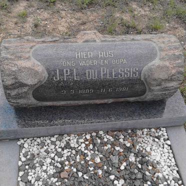 PLESSIS J.P.L., du 1889-1981