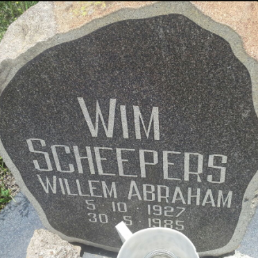 SCHEEPERS Willem Abraham 1927-1985
