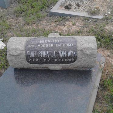 WYK Phillippina J.C., van 1907-1999