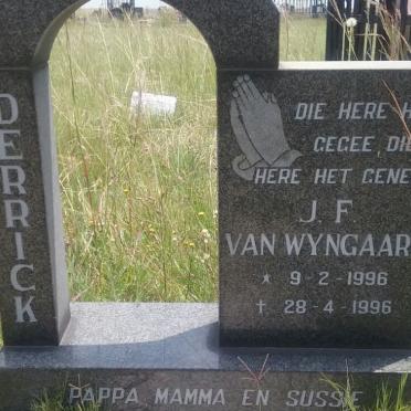 WYNGAARD J.F., van 1996-1996