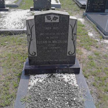 ESPACH Elizabeth Magdalena nee LIEBENBERG 1917-1975