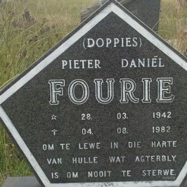 FOURIE Pieter Daniel 1941-1982