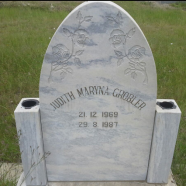 GROBLER Judith Maryna 1969-1987