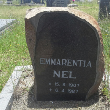 NEL Emmarentia 1907-1987